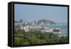 View over Port Moresby, Papua New Guinea, Pacific-Michael Runkel-Framed Stretched Canvas