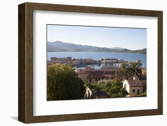 View over Portoferraio, Elba Island, Italy, Mediterranean, Europe-Oliviero Olivieri-Framed Photographic Print