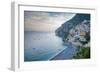 View over Positano, Costiera Amalfitana (Amalfi Coast), UNESCO World Heritage Site-Frank Fell-Framed Photographic Print