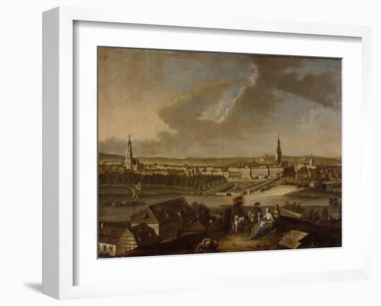 View over Potsdam from Brauhausberg, 1772-Johann Friedrich Meyer-Framed Giclee Print