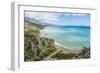 View over Preveli Beach, Crete, Greek Islands, Greece, Europe-Michael Runkel-Framed Photographic Print