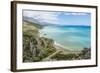 View over Preveli Beach, Crete, Greek Islands, Greece, Europe-Michael Runkel-Framed Photographic Print