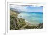 View over Preveli Beach, Crete, Greek Islands, Greece, Europe-Michael Runkel-Framed Photographic Print