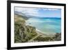 View over Preveli Beach, Crete, Greek Islands, Greece, Europe-Michael Runkel-Framed Photographic Print