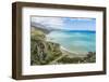 View over Preveli Beach, Crete, Greek Islands, Greece, Europe-Michael Runkel-Framed Photographic Print