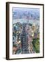 View over Pudong Financial District at Dusk, Shanghai, China, Asia-G & M Therin-Weise-Framed Photographic Print