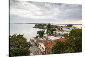View over Punta Gorda and the Cienfuegos Bay, Cienfuegos, Cuba, West Indies, Caribbean-Yadid Levy-Stretched Canvas