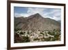 View over Purmamarca from the Camino De Los Colorados Trail-Yadid Levy-Framed Photographic Print