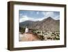 View over Purmamarca from the Camino De Los Colorados Trail-Yadid Levy-Framed Photographic Print