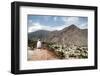 View over Purmamarca from the Camino De Los Colorados Trail-Yadid Levy-Framed Photographic Print