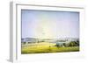 View over Putbus, 1824-1825-Caspar David Friedrich-Framed Giclee Print