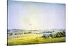 View over Putbus, 1824-1825-Caspar David Friedrich-Stretched Canvas