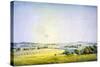 View over Putbus, 1824-1825-Caspar David Friedrich-Stretched Canvas