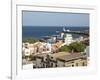 View over quarter Prainha. The capital Praia on Santiago Island-Martin Zwick-Framed Photographic Print