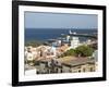 View over quarter Prainha. The capital Praia on Santiago Island-Martin Zwick-Framed Photographic Print