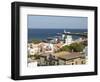 View over quarter Prainha. The capital Praia on Santiago Island-Martin Zwick-Framed Photographic Print