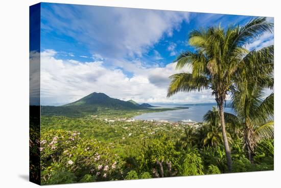 View over Rabaul, East New Britain, Papua New Guinea, Pacific-Michael Runkel-Stretched Canvas