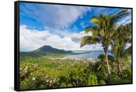 View over Rabaul, East New Britain, Papua New Guinea, Pacific-Michael Runkel-Framed Stretched Canvas