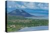 View over Rabaul, East New Britain, Papua New Guinea, Pacific-Michael Runkel-Stretched Canvas