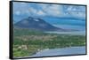 View over Rabaul, East New Britain, Papua New Guinea, Pacific-Michael Runkel-Framed Stretched Canvas