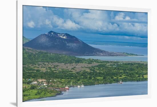 View over Rabaul, East New Britain, Papua New Guinea, Pacific-Michael Runkel-Framed Photographic Print