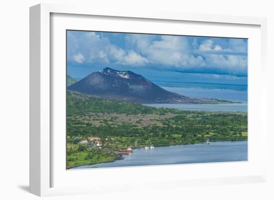 View over Rabaul, East New Britain, Papua New Guinea, Pacific-Michael Runkel-Framed Photographic Print