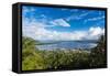 View over Rabaul, East New Britain, Papua New Guinea, Pacific-Michael Runkel-Framed Stretched Canvas