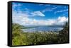 View over Rabaul, East New Britain, Papua New Guinea, Pacific-Michael Runkel-Framed Stretched Canvas