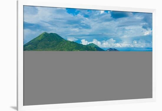 View over Rabaul, East New Britain, Papua New Guinea, Pacific-Michael Runkel-Framed Photographic Print