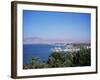 View Over Red Sea Resort Marina and Beach Hotels Towards Israeli Town of Eilat, Aqaba, Jordan-Christopher Rennie-Framed Photographic Print