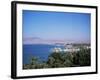 View Over Red Sea Resort Marina and Beach Hotels Towards Israeli Town of Eilat, Aqaba, Jordan-Christopher Rennie-Framed Photographic Print