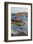 View over Red Swedish House and Islands of Archipelago, Southwest Sweden-Stuart Black-Framed Photographic Print