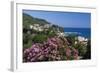 View over Resort, Agios Ioannis, Pelion Peninsula, Thessaly, Greece, Europe-Stuart Black-Framed Photographic Print