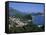 View over Resort, Petrovac, the Budva Riviera, Montenegro, Europe-Stuart Black-Framed Stretched Canvas