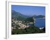 View over Resort, Petrovac, the Budva Riviera, Montenegro, Europe-Stuart Black-Framed Photographic Print