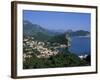 View over Resort, Petrovac, the Budva Riviera, Montenegro, Europe-Stuart Black-Framed Photographic Print
