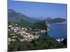 View over Resort, Petrovac, the Budva Riviera, Montenegro, Europe-Stuart Black-Mounted Photographic Print