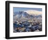 View over Reykjavik in Winter, Iceland-Gavin Hellier-Framed Photographic Print