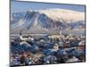 View over Reykjavik in Winter, Iceland-Gavin Hellier-Mounted Photographic Print