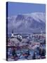 View over Reykjavik in Winter, Iceland-Gavin Hellier-Stretched Canvas