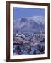 View over Reykjavik in Winter, Iceland-Gavin Hellier-Framed Photographic Print