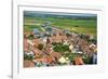View over Ribe, Denmark's Oldest Surviving City, Jutland, Denmark, Scandinavia, Europe-Michael Runkel-Framed Photographic Print