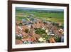 View over Ribe, Denmark's Oldest Surviving City, Jutland, Denmark, Scandinavia, Europe-Michael Runkel-Framed Photographic Print