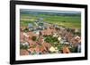 View over Ribe, Denmark's Oldest Surviving City, Jutland, Denmark, Scandinavia, Europe-Michael Runkel-Framed Photographic Print