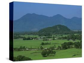 View over Rice Fields from Rich Pass, Near Hue, North Central Coast, Vietnam, Indochina, Southeast -Stuart Black-Stretched Canvas