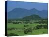 View over Rice Fields from Rich Pass, Near Hue, North Central Coast, Vietnam, Indochina, Southeast -Stuart Black-Stretched Canvas