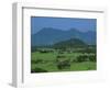 View over Rice Fields from Rich Pass, Near Hue, North Central Coast, Vietnam, Indochina, Southeast -Stuart Black-Framed Photographic Print