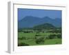 View over Rice Fields from Rich Pass, Near Hue, North Central Coast, Vietnam, Indochina, Southeast -Stuart Black-Framed Photographic Print