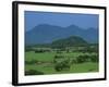 View over Rice Fields from Rich Pass, Near Hue, North Central Coast, Vietnam, Indochina, Southeast -Stuart Black-Framed Photographic Print