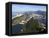 View Over Rio De Janeiro From the Sugarloaf Mountain, Rio De Janeiro, Brazil, South America-Olivier Goujon-Framed Stretched Canvas